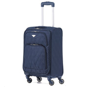 Lightweight 4 Wheel Soft Case Suitcases