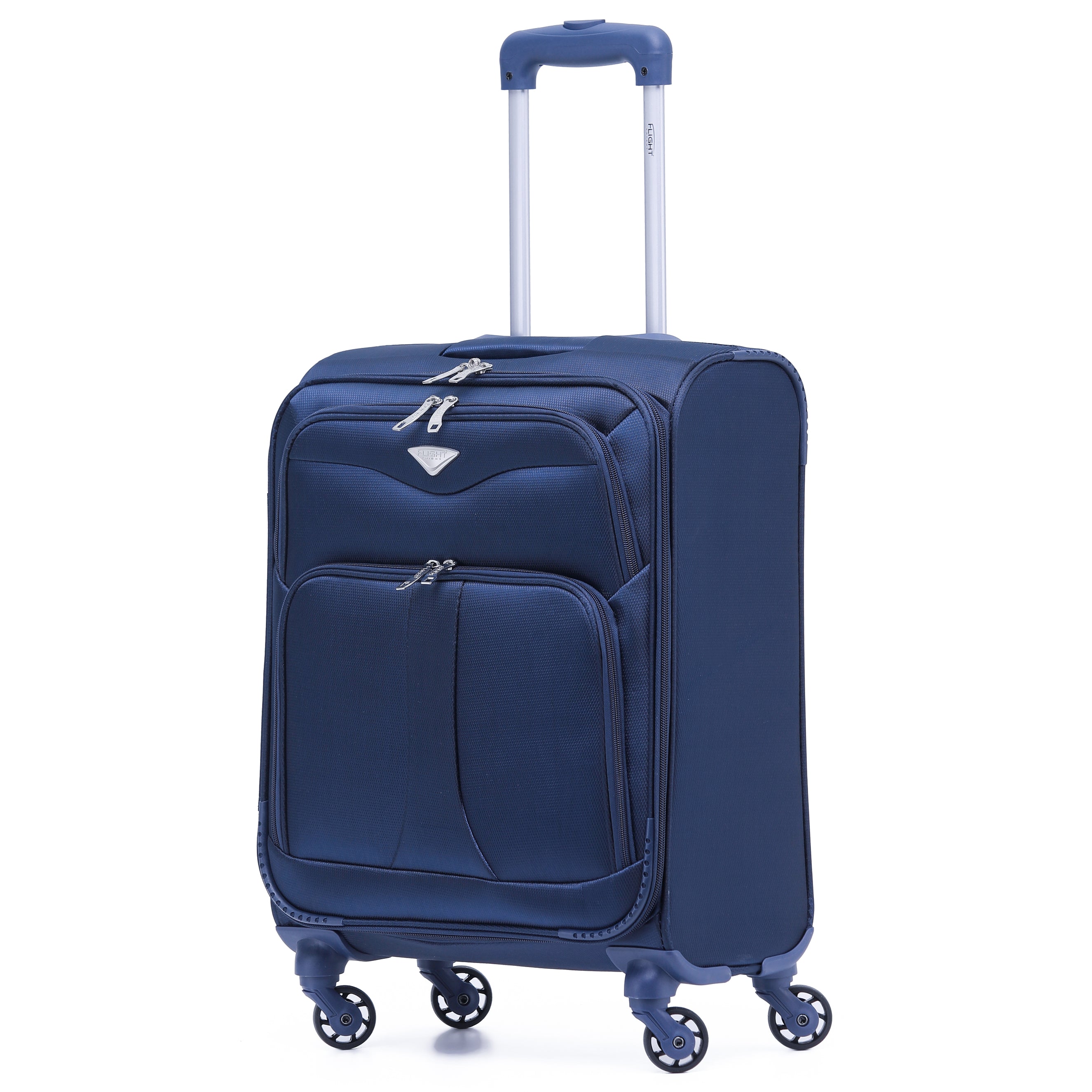 55x40x20cm 4 Wheel 800D Soft Case Suitcase Cabin Carry On Hand Luggage Ryanir Maximium Priority Carry On Approved