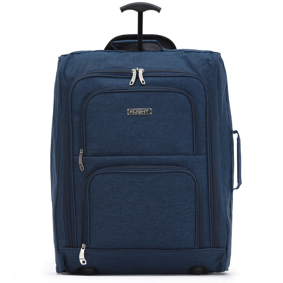 55x35x20cm 2 Wheel Soft Shell Suitcase